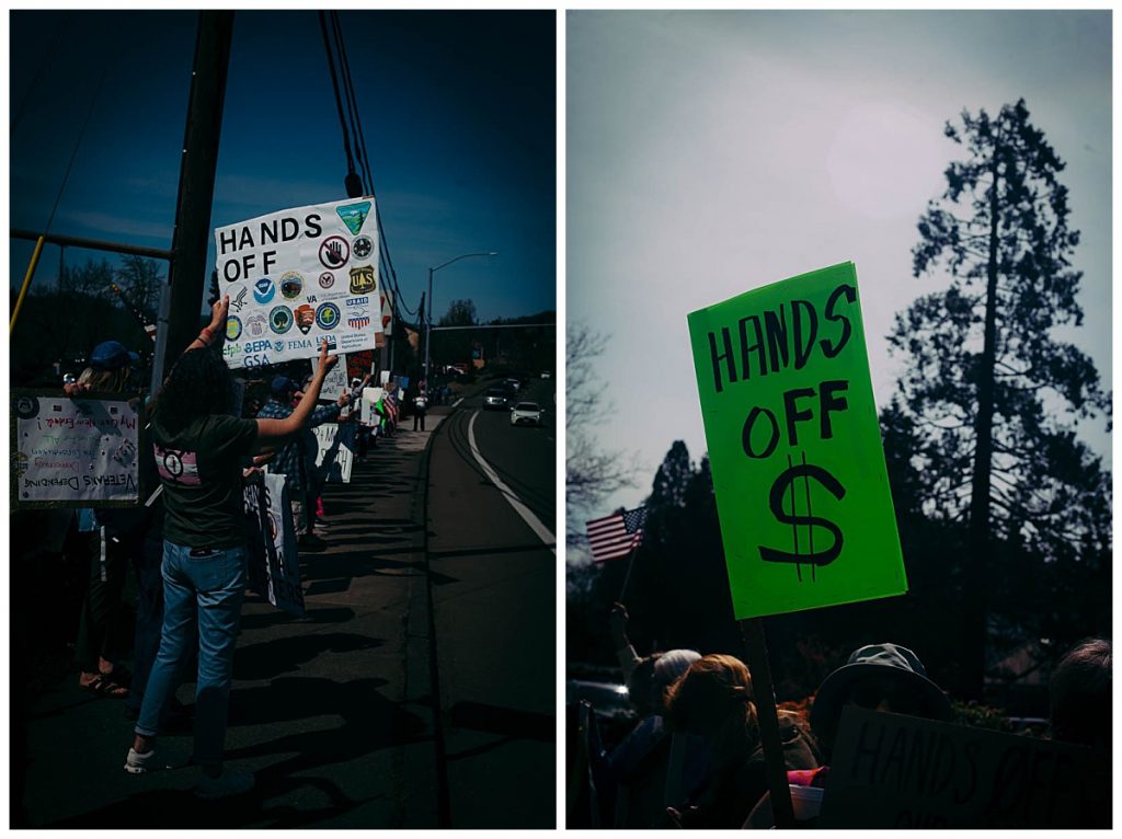roseburg oregon stop the cuts protest