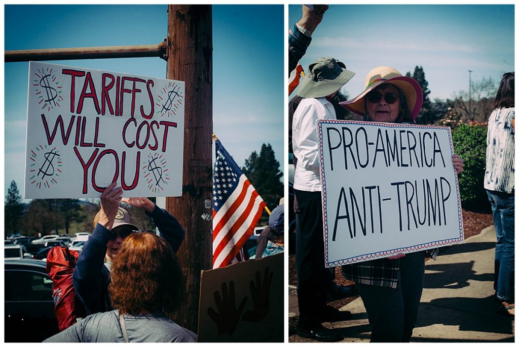 roseburg oregon stop the cuts protest