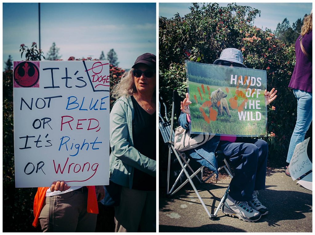 roseburg oregon stop the cuts protest