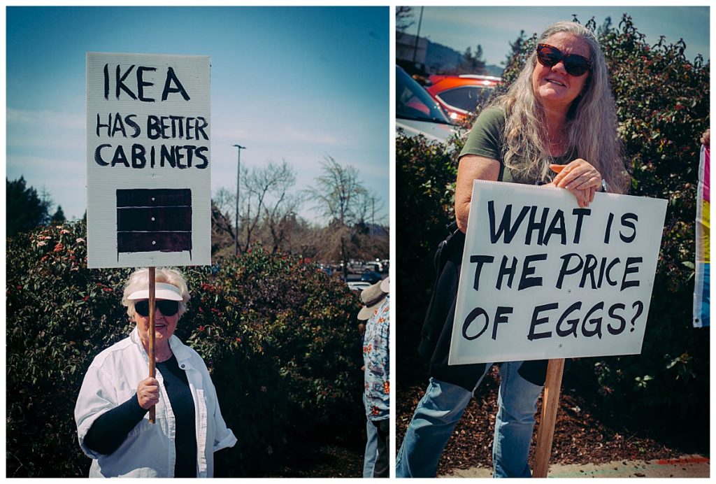 roseburg oregon stop the cuts protest
