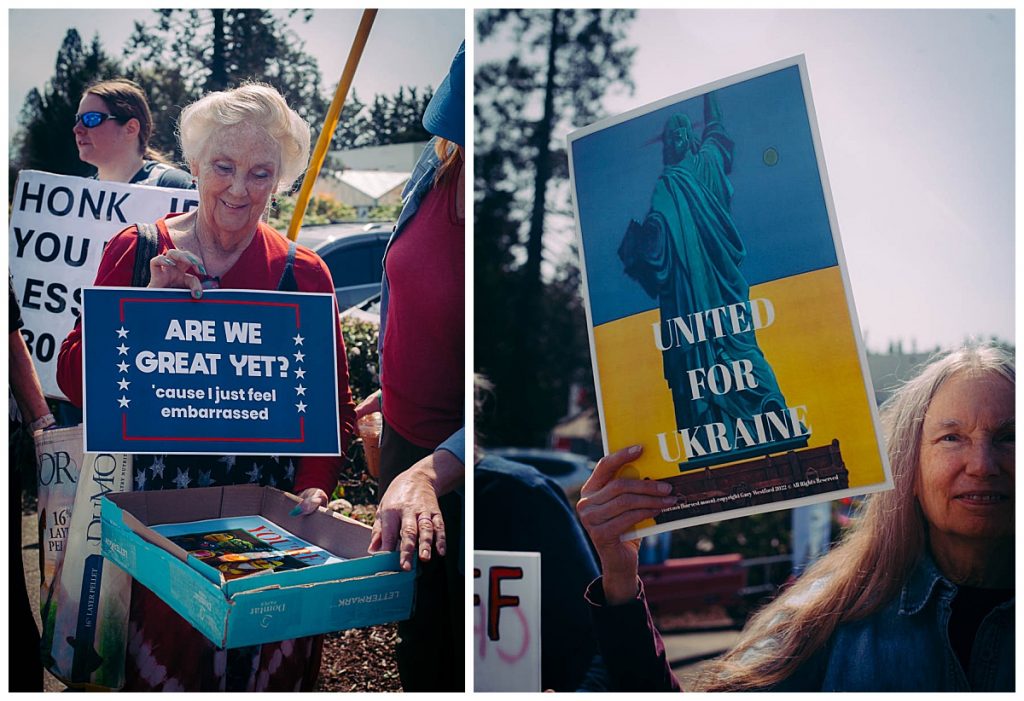 roseburg oregon stop the cuts protest