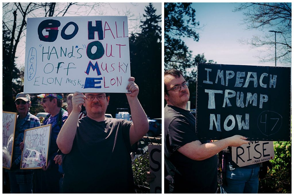 roseburg oregon stop the cuts protest