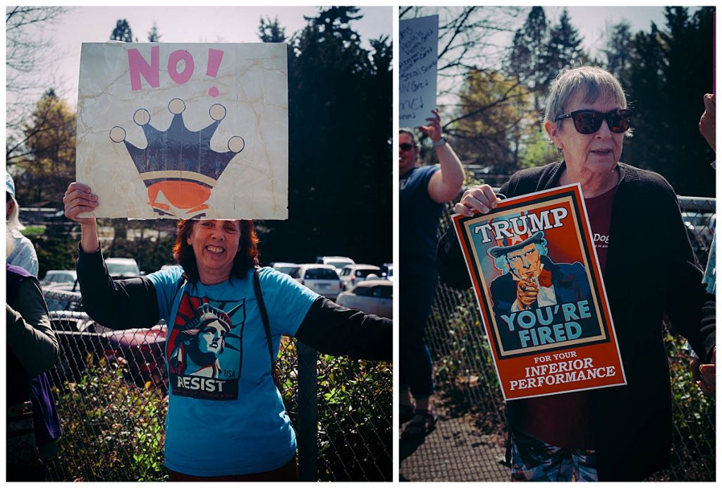 roseburg oregon stop the cuts protest