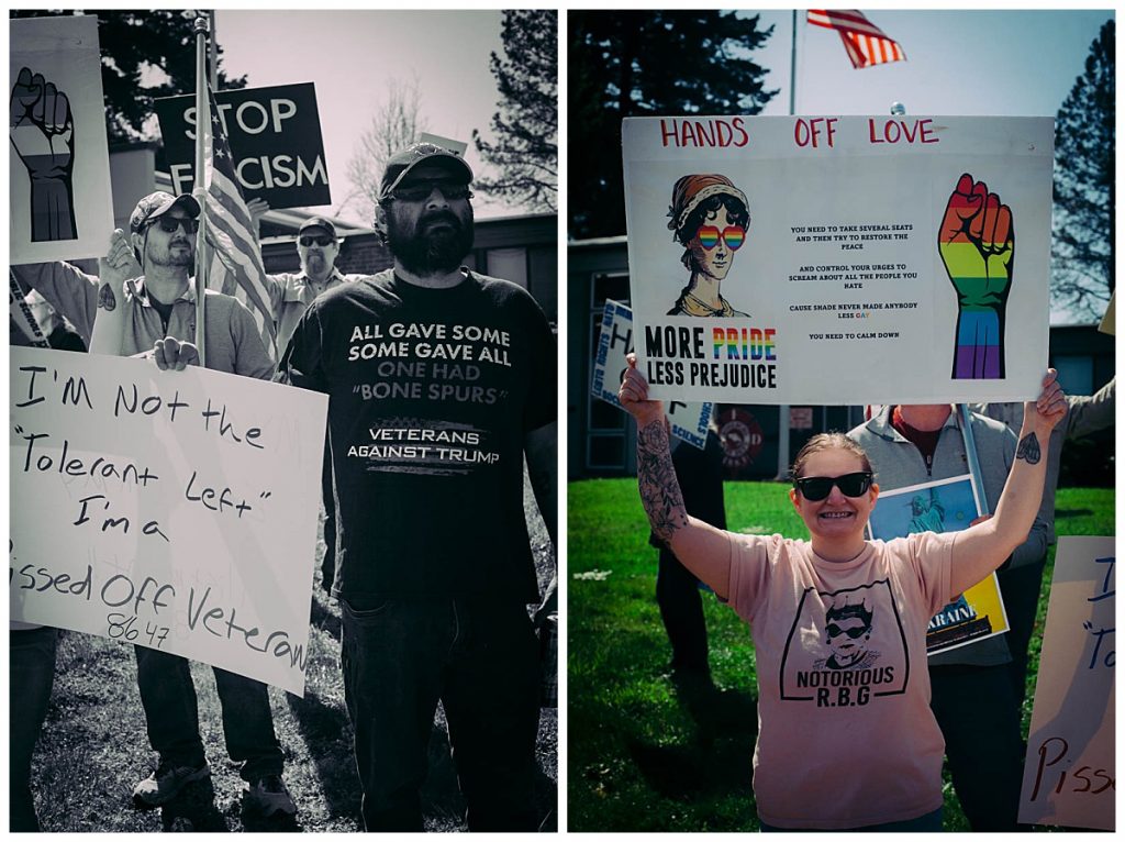 roseburg oregon stop the cuts protest