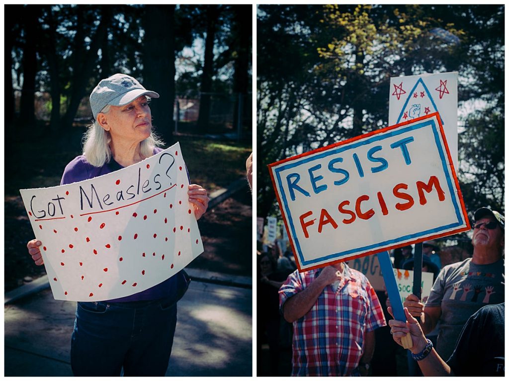 roseburg oregon stop the cuts protest
