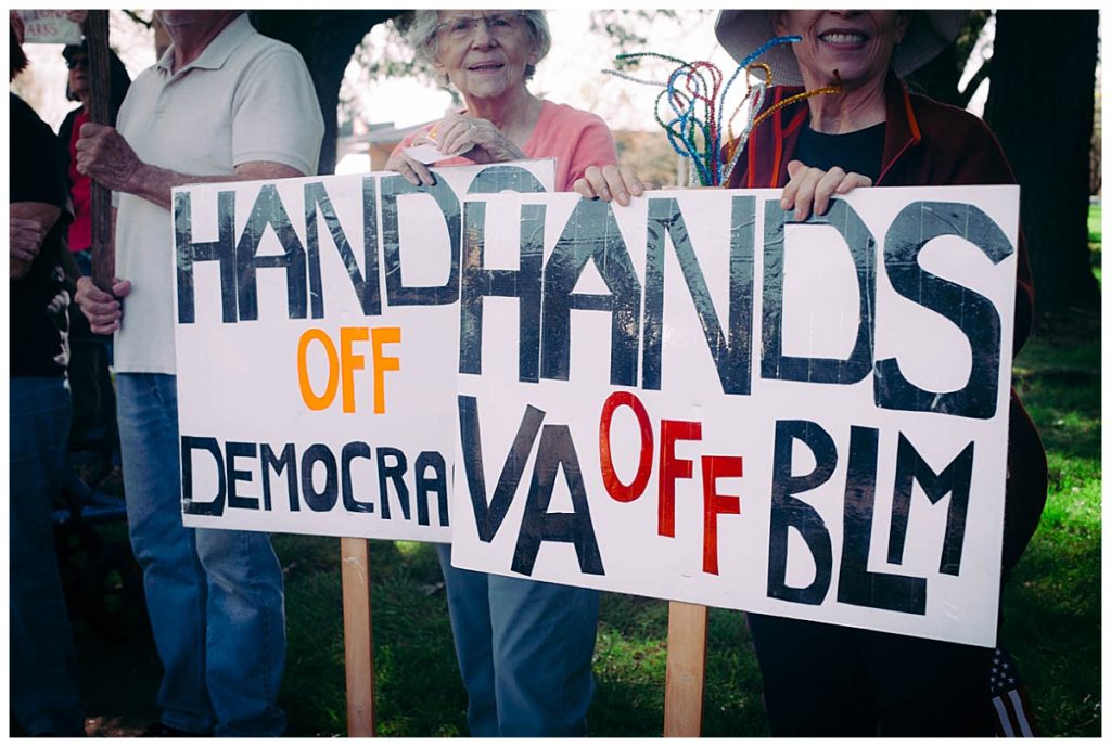 roseburg oregon stop the cuts protest