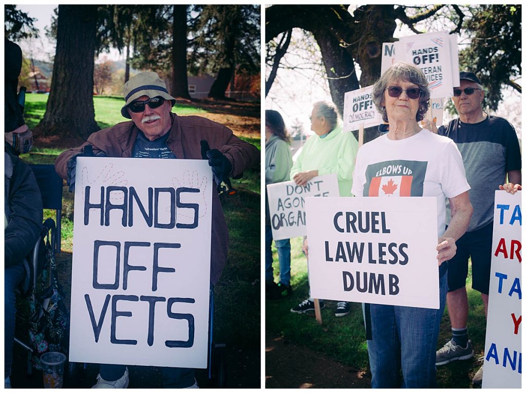 roseburg oregon stop the cuts protest