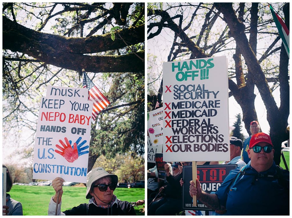 roseburg oregon stop the cuts protest