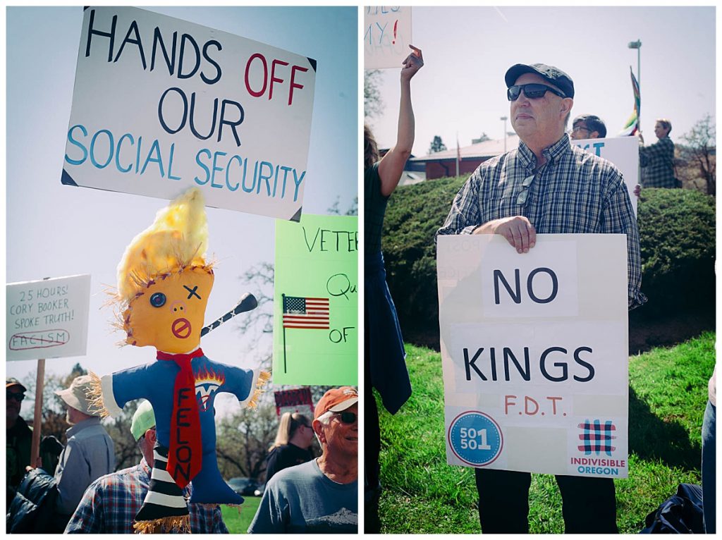 roseburg oregon stop the cuts protest