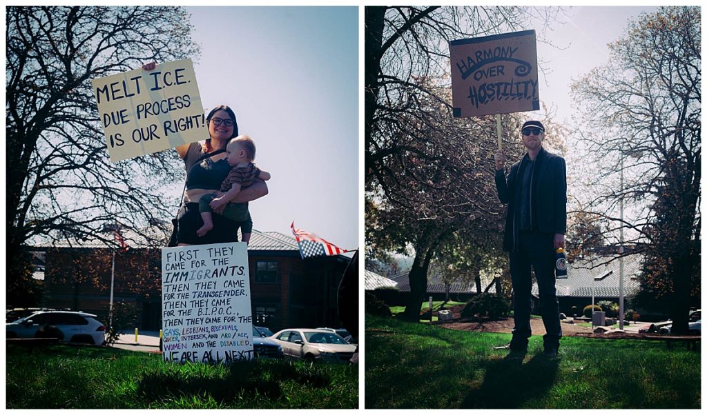 roseburg oregon stop the cuts protest