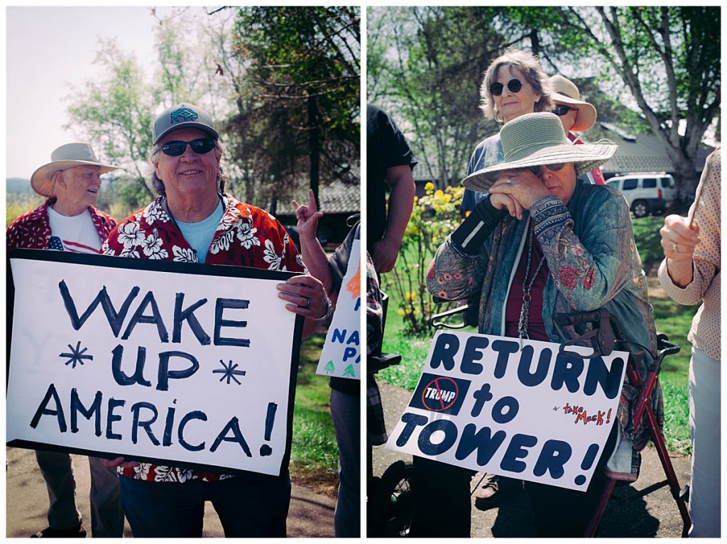 roseburg oregon stop the cuts protest