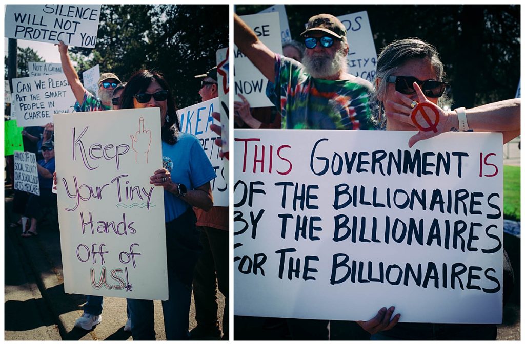 roseburg oregon stop the cuts protest