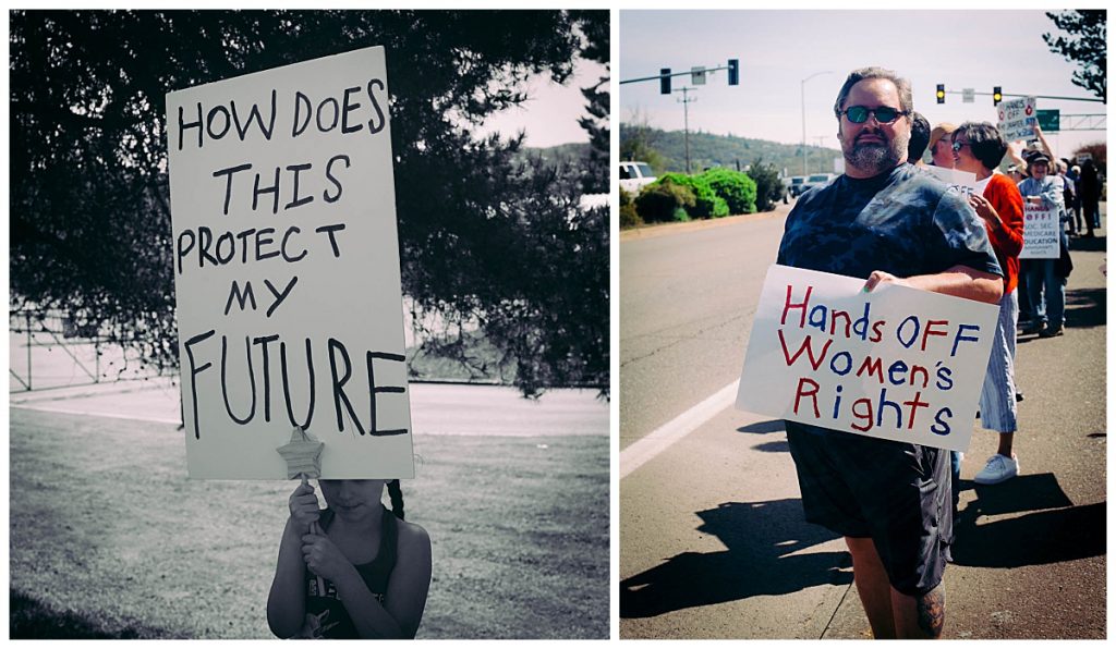 roseburg oregon stop the cuts protest
