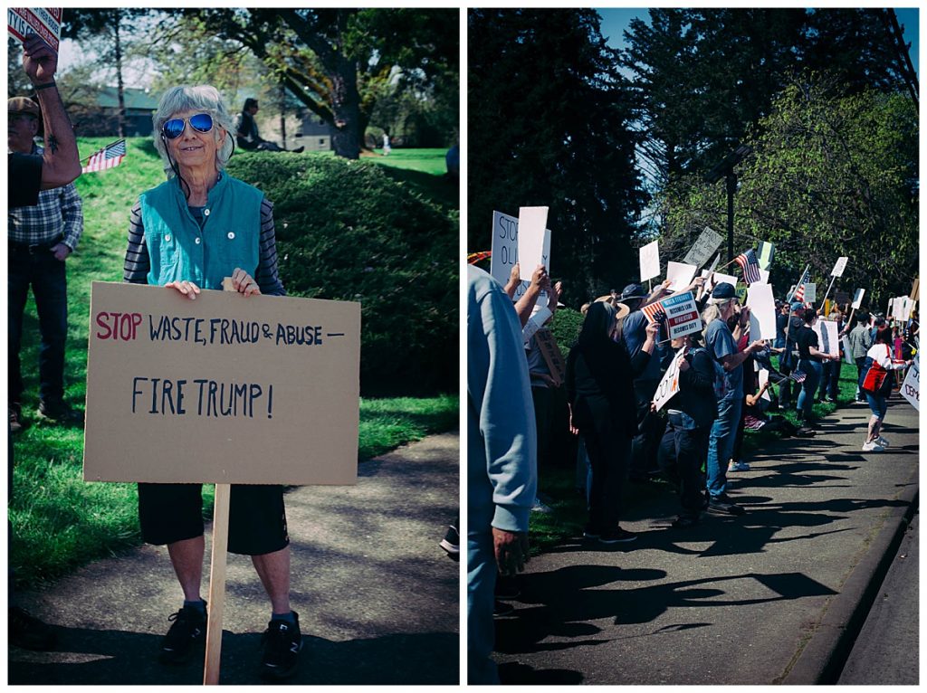 roseburg oregon stop the cuts protest