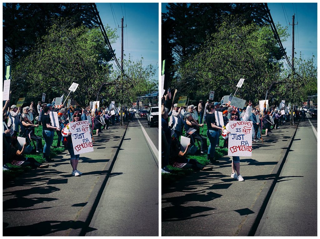 roseburg oregon stop the cuts protest