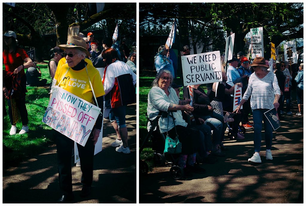 roseburg oregon stop the cuts protest