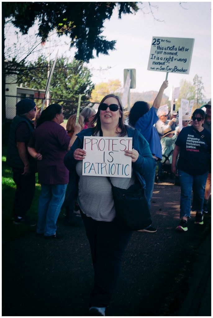 roseburg oregon stop the cuts protest