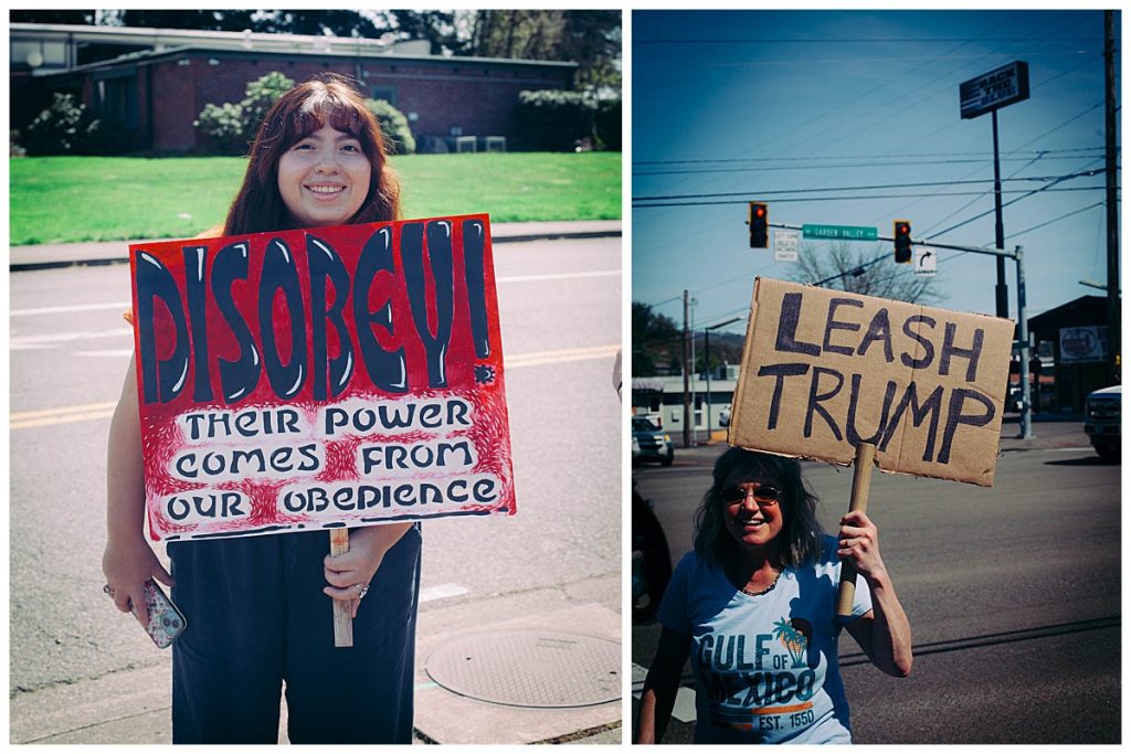 roseburg oregon stop the cuts protest