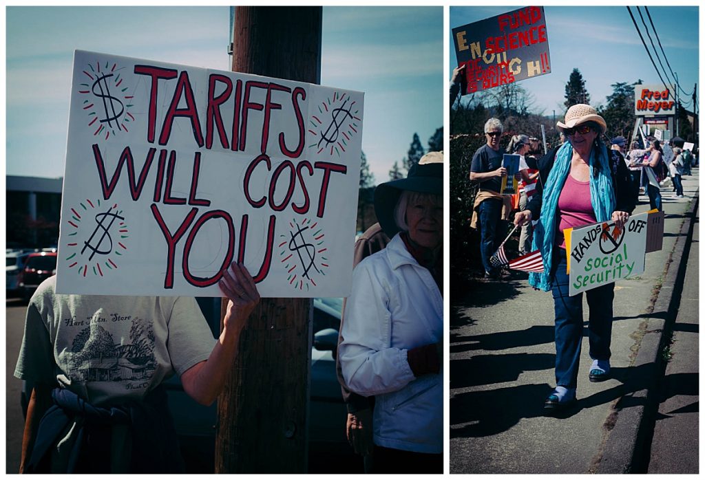 roseburg oregon stop the cuts protest
