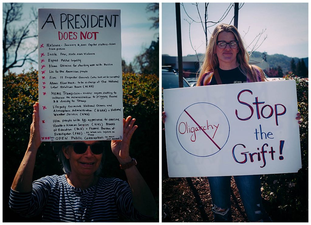 roseburg oregon stop the cuts protest