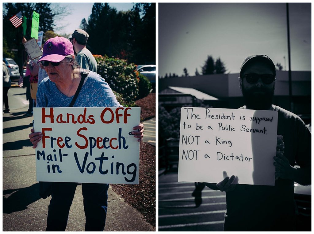 roseburg oregon stop the cuts protest